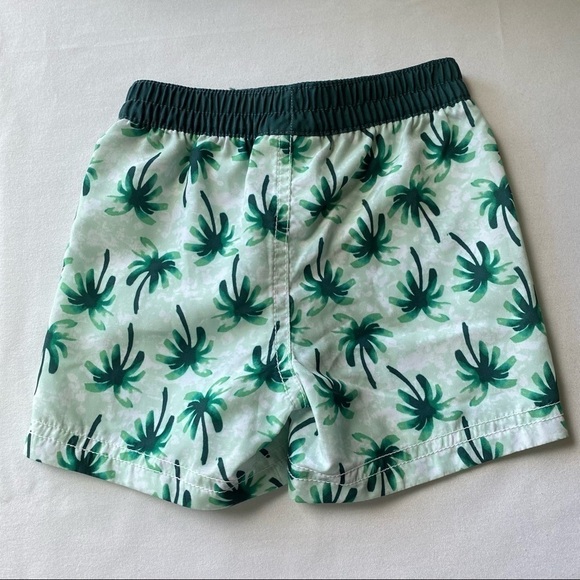 OLD Navy Baby Boys Palm Tree Swimming Trunks Size 6-12 Months - Picture 2 of 5